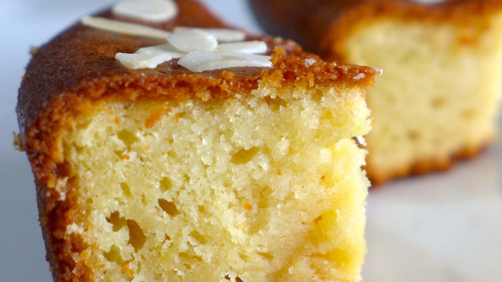 A sweet baked Greek coconut tart with a golden, aromatic coconut filling.