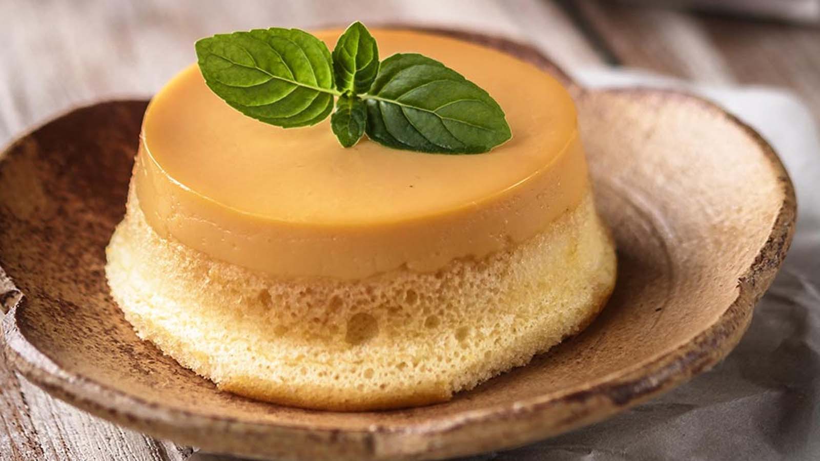 Traditional South African Japie se Gunsteling baked sweet pudding dessert.